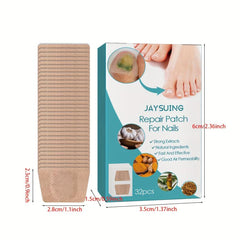 32pcs Nail Care Patch For Brittle And Thick Nails Brightening Your Nails