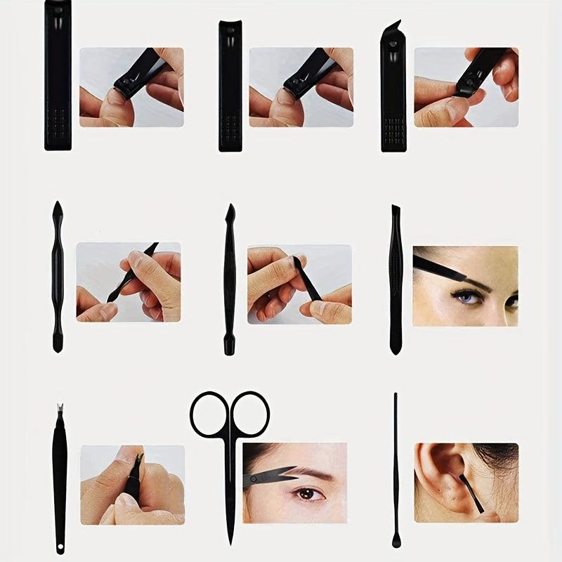 Mani Pedi Set Nail Clippers Toe Nail Scissors with Stratum Corneum Remover