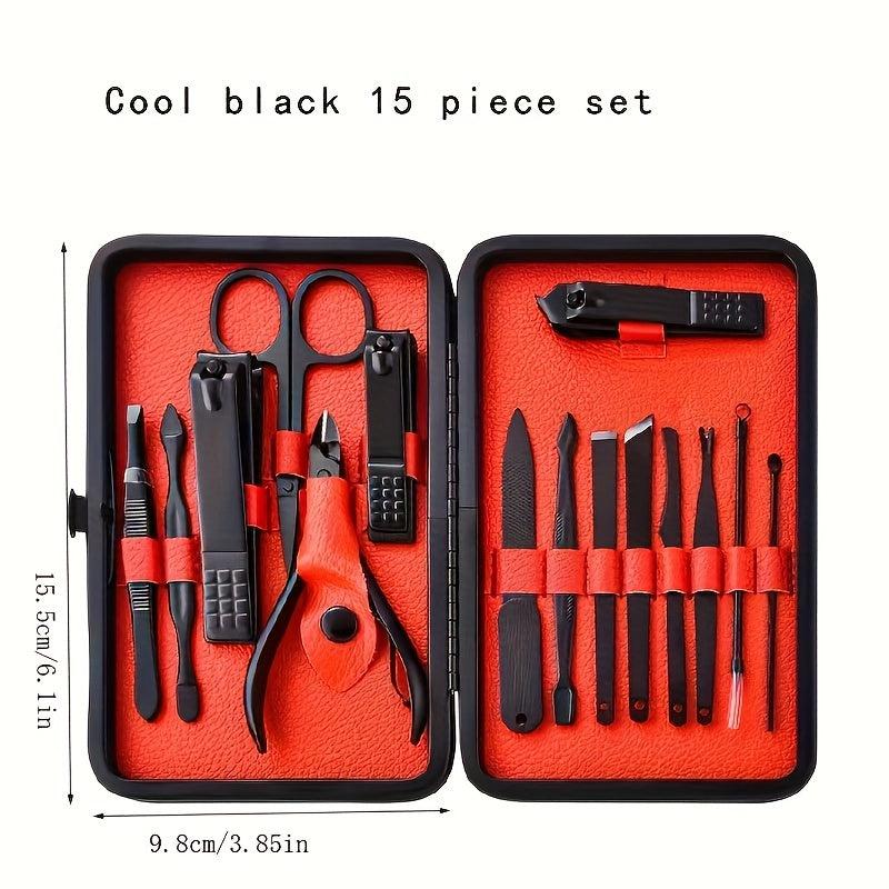 Mani Pedi Set Nail Clippers Toe Nail Scissors with Stratum Corneum Remover