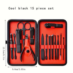 Mani Pedi Set Nail Clippers Toe Nail Scissors with Stratum Corneum Remover