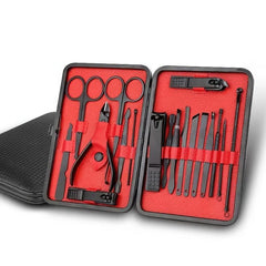 Mani Pedi Set Nail Clippers Toe Nail Scissors with Stratum Corneum Remover