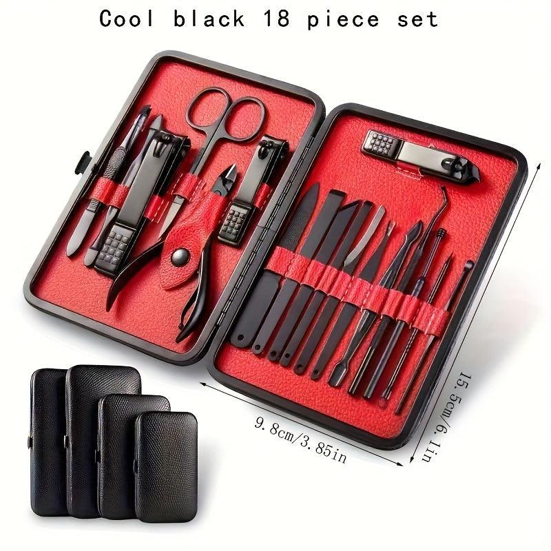 Mani Pedi Set Nail Clippers Toe Nail Scissors with Stratum Corneum Remover