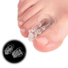 Silicone Toe Separators for Overlapping Toes - Toe Stretcher Divider Guards