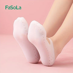 Silicone Heel Sleeves Gel Pads Relief Pain Toe Socks