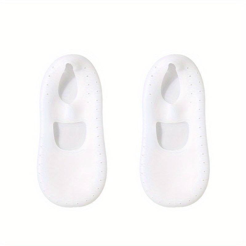 Silicone Heel Sleeves Gel Pads Relief Pain Toe Socks
