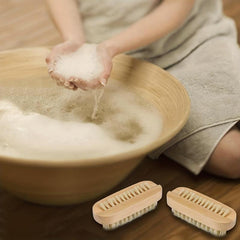 Wooden Nail Brush for Fingernails and Toenails