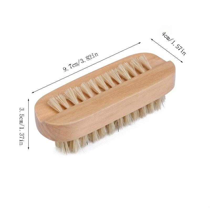 Wooden Nail Brush for Fingernails and Toenails