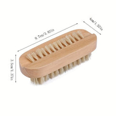 Wooden Nail Brush for Fingernails and Toenails