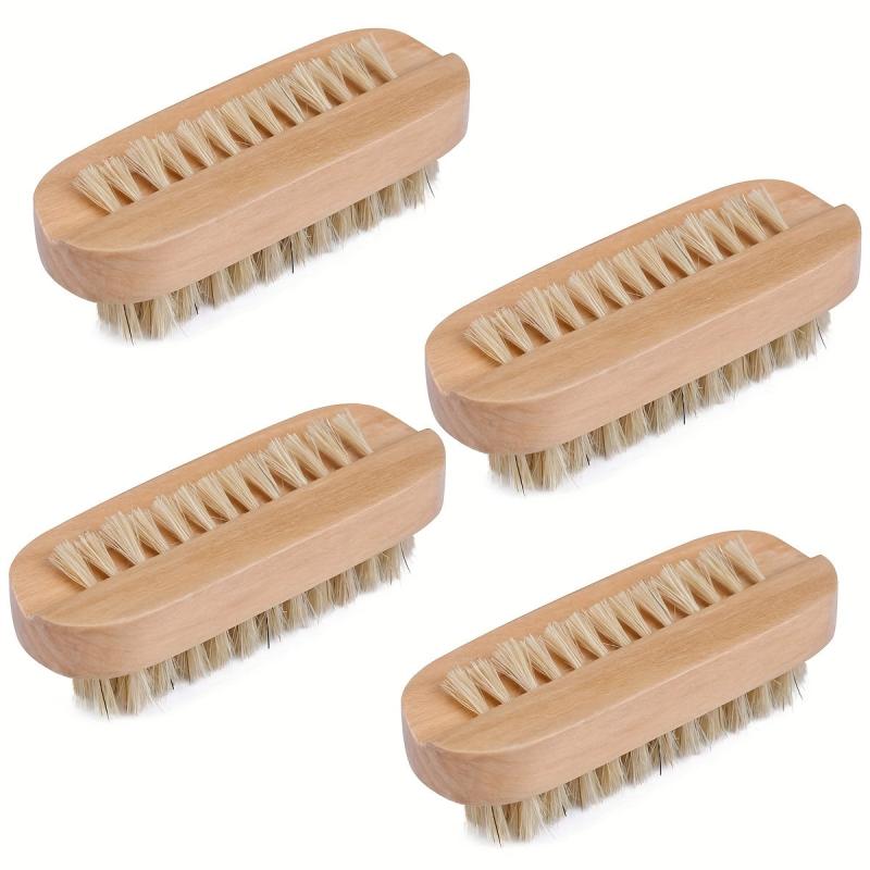 Wooden Nail Brush for Fingernails and Toenails