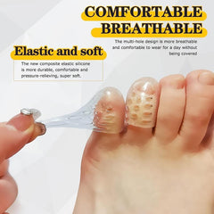 Silicone Toe Protector 6 Pcs Gel Toe Covers for Men and Women