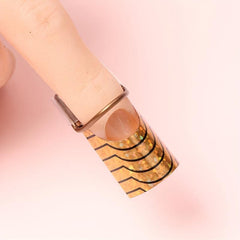 Aluminum Nail Extension Pallets Reusable Nail Art Extension Sticker