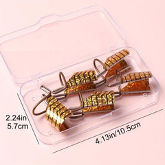 Aluminum Nail Extension Pallets Reusable Nail Art Extension Sticker