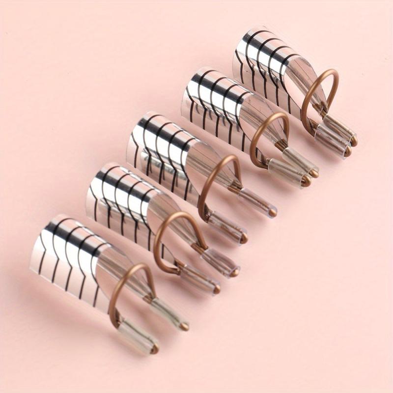 Aluminum Nail Extension Pallets Reusable Nail Art Extension Sticker