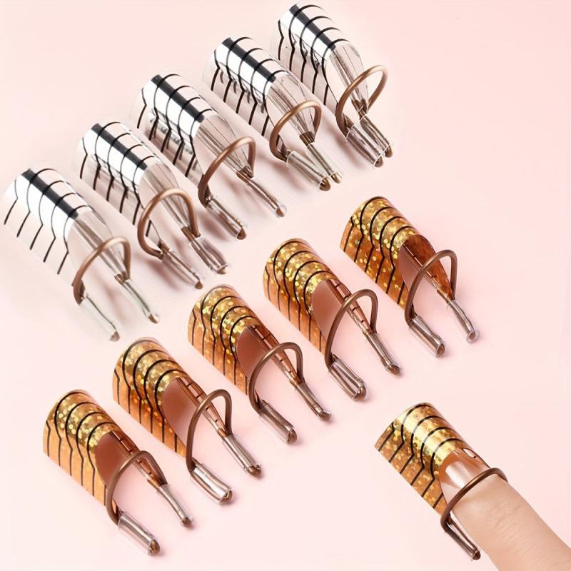 Aluminum Nail Extension Pallets Reusable Nail Art Extension Sticker