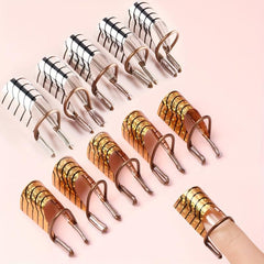 Aluminum Nail Extension Pallets Reusable Nail Art Extension Sticker