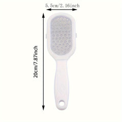 Stainless Steel Foot File Exfoliating Pedicure Tool for Cracked Heels