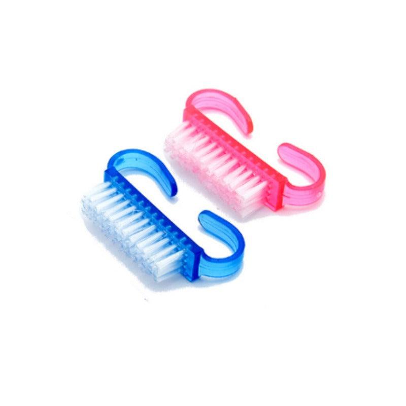 3Pcs Handle Grip Nail Brush for Cleaning Fingernails