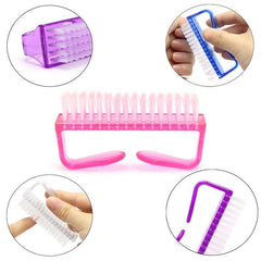 4 Pcs Acrylic Nail Dust Brushes Soft Clean Brush Professional Manicure Nail Art