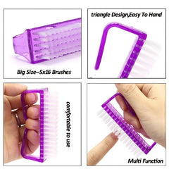 4 Pcs Acrylic Nail Dust Brushes Soft Clean Brush Professional Manicure Nail Art