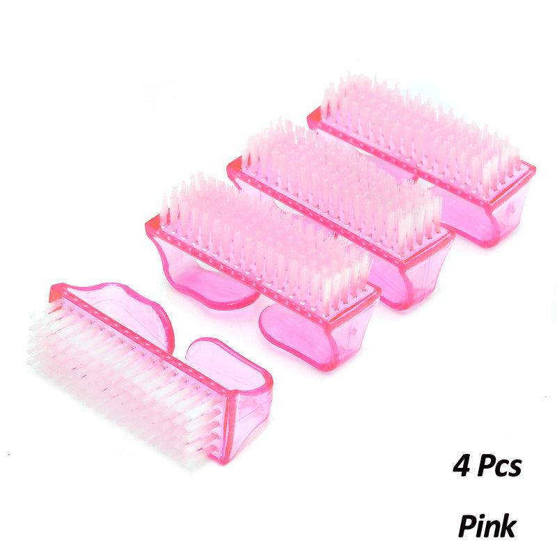 4 Pcs Acrylic Nail Dust Brushes Soft Clean Brush Professional Manicure Nail Art