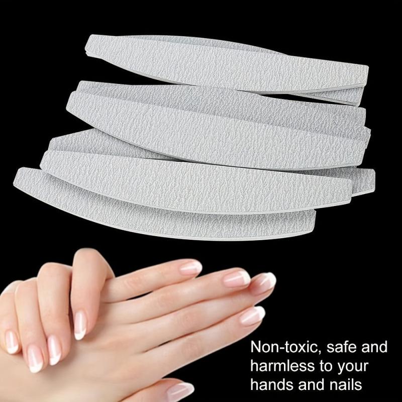 50 Professional Double Sided Nail Files and Buffers - Smooth and Shine Nails