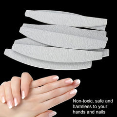 50 Professional Double Sided Nail Files and Buffers - Smooth and Shine Nails