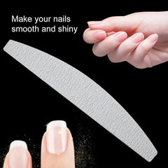 50 Professional Double Sided Nail Files and Buffers - Smooth and Shine Nails
