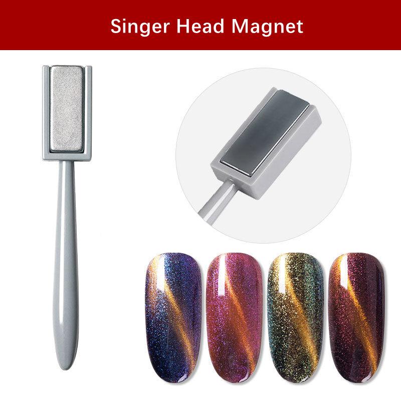 6 Pcs Nail Magnet Tool Set Cat Eye Gel Pen
