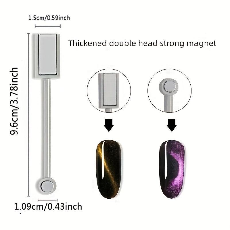 6 Pcs Nail Magnet Tool Set Cat Eye Gel Pen
