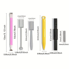 6 Pcs Nail Magnet Tool Set Cat Eye Gel Pen