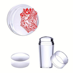 Nail Stamping Board Set Brush Transfer Template DIY Nail Tool