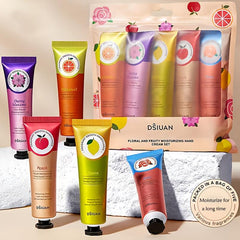 Floral Fruity Hand Cream Set for Dry Hands