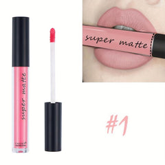 Waterproof Matte Lip Gloss Long Lasting Liquid Lipstick