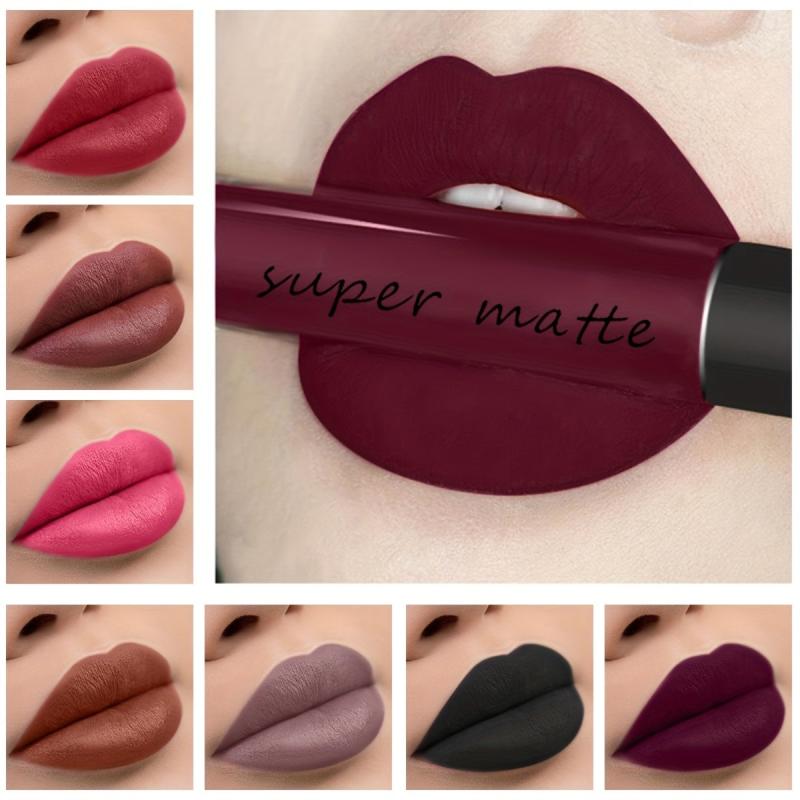 Waterproof Matte Lip Gloss Long Lasting Liquid Lipstick