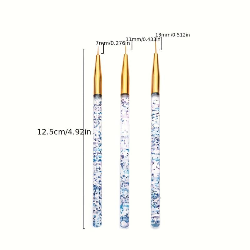 Nail Art Stamper Tools Crystal Silicone Head with Scraper DIY Manicure Print