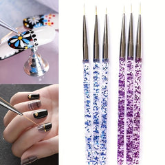 Nail Art Stamper Tools Crystal Silicone Head with Scraper DIY Manicure Print