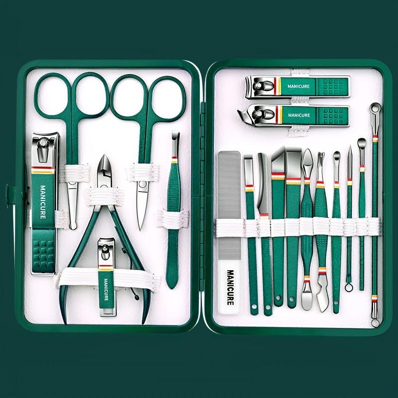 Nail Clipper Kit 9 11 13 15 18 Pcs Manicure Set For Men And Women
