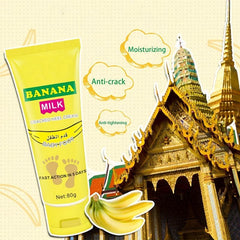 Banana Milk Foot Cream Repairs Cracked Heels 80g