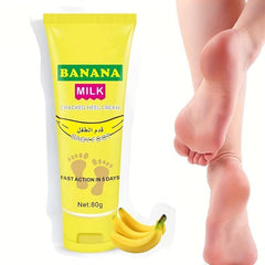 Banana Milk Foot Cream Repairs Cracked Heels 80g