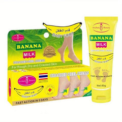 Banana Milk Foot Cream Repairs Cracked Heels 80g