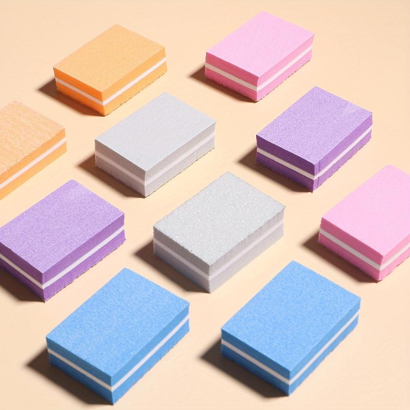 Professional Mini Nail File Sponge Buffer Block Double Sided Sanding Tool