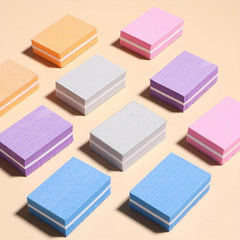 Professional Mini Nail File Sponge Buffer Block Double Sided Sanding Tool