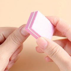 Professional Mini Nail File Sponge Buffer Block Double Sided Sanding Tool