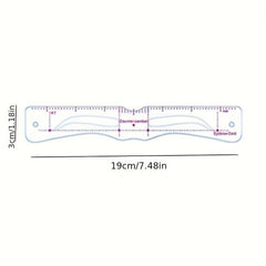 12pcs Eyebrow Stencil Reusable Stickers Stamp Makeup Tool