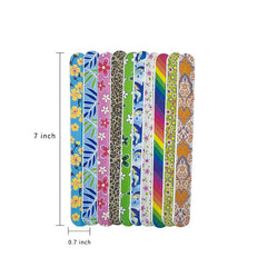 Colorful Double Sided Nail Files for Manicures and Pedicures