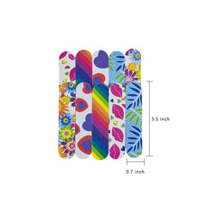 Colorful Double Sided Nail Files for Manicures and Pedicures
