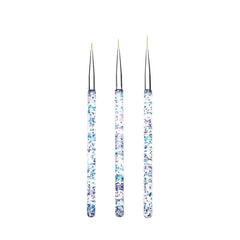 3 Pcs Acrylic Pull Line Pens Nail DIY Drawing Painting Striping Tools