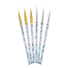 3 Pcs Acrylic Pull Line Pens Nail DIY Drawing Painting Striping Tools