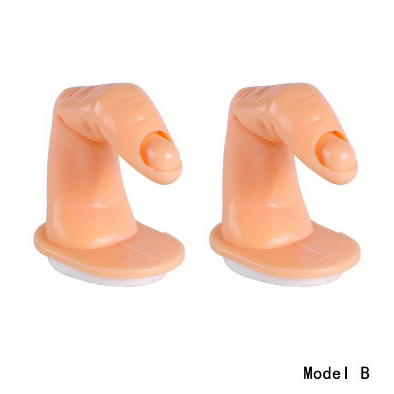 Flexible Practice Fingers for Acrylic Nails - Manicure Nail Art Training