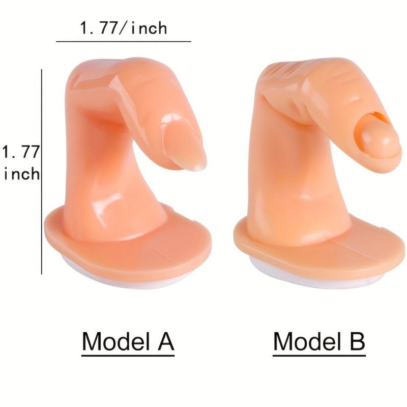 Flexible Practice Fingers for Acrylic Nails - Manicure Nail Art Training